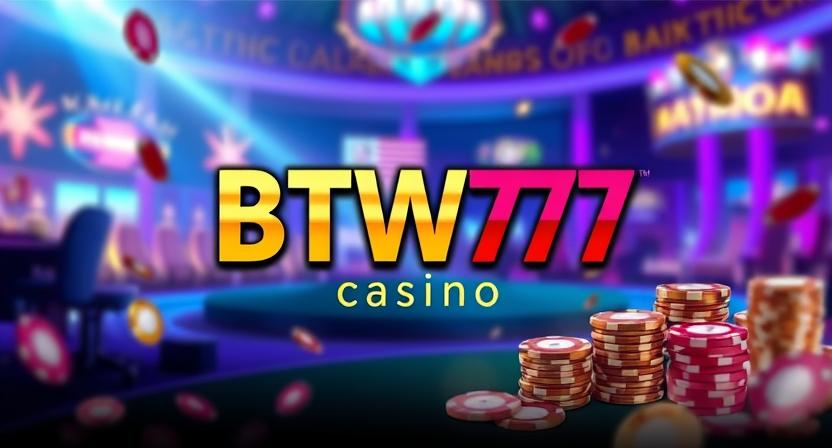 BTW777 casino online gaming interface